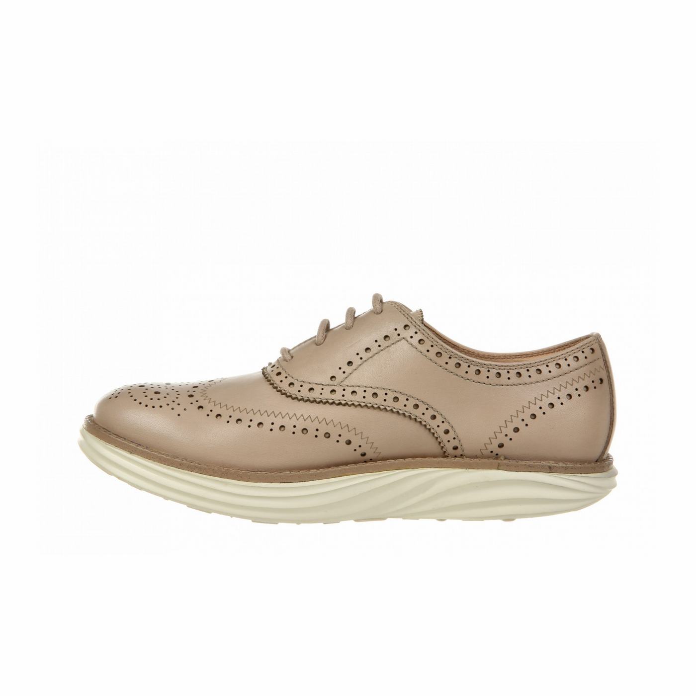 MBT Boston Wing Tip Pantofi Eleganti Femei - Kaki (58353-171)